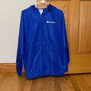 Mens champion full zip windbreaker